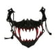 thumbnail image 1 of Máscara de Halloween Yuyangstore media máscara para presentaciones en el escenario Fiesta Juego de rol Negro, 1 of 8