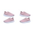 thumbnail image 4 of Sonducket Zapatillas de deporte de malla para mujer, zapatos ostentosos de cristal a la moda, zapatillas deportivas informales con calcetines, Rosa cuarenta y tres 2piezas, 4 of 6