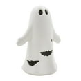 thumbnail image 4 of Support LED en céramique blanche découpé Boo w/ Bats - 6,8 pouces, 4 of 5