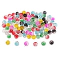 thumbnail image 5 of 100pcs Glass Round Spacer Beads With Big Hole 8cm Jewelry Making, 5 of 8