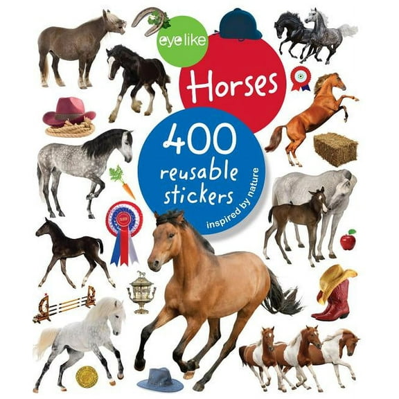 Eyelike Stickers: Horses - Paperback