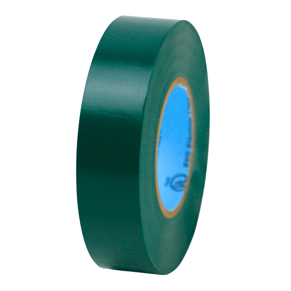 FindTape Wonder Professional Grade Vinyl Electrical Tape [7 mils thick]: 3/4 in. x 66 ft. (Green)