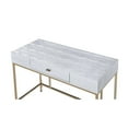 thumbnail image 5 of ACME Furniture Bureau de Piété en Champagne et Argent, 5 of 5