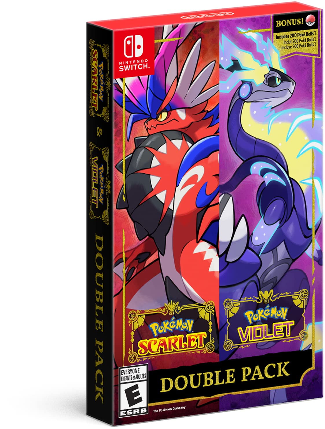 Pokemon Scarlet and Violet SteelBook Edition, Dual Pack, Nintendo
