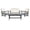 Black/Beige/No Pillows, variant on SAFAVIEH Outdoor Collection Fontana 4-Piece Patio Set Natural/Navy