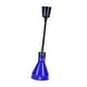 thumbnail image 1 of Lámpara colgante para calentar alimentos, lámpara para bufé, montaje en techo, E27, luz comercial para calentar alimentos, para cocina, restaurante, azul, 1 of 9