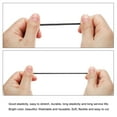 thumbnail image 3 of Uxcell Elastic Cord Heavy Stretch String Rope for Crafting DIY Sewing Hook Straps Camping Tie Down Strap Black 3mm x 10m, 3 of 5
