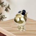 thumbnail image 2 of Fityle - Caja de almacenamiento de llaves, estatua, figura, boca grande, decoración del hogar, escultura oro, 2 of 8