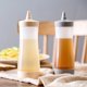 thumbnail image 2 of WORGEOUS Botellas de plástico para condimentos, dispensadores de salsa, accesorios para barbacoa, salsa de tomate, mermelada de mostaza (rosa), 3 uds., 2 of 8