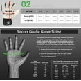 thumbnail image 2 of KELME Soccer Goalkeeper Gloves - Professional Goalie Glove Unisex -, 2 of 8