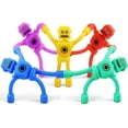 thumbnail image 1 of Juguetes magnéticos de robots CHESLICR, set de viaje antiestrés de 5 piezas, 1 of 6