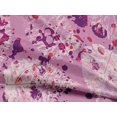 thumbnail image 5 of oneOone Rayon Light Pink Fabric Abstracts Fabric For Sewing Printed Craft Fabric By The Yard 56 Inch Wide, 5 of 5