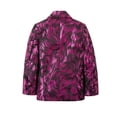 thumbnail image 2 of Boys Colour Jacquard Slim Fit Jacket for Wedding Prom Party Birthday., 2 of 5