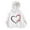 White, variant on Posijego Boys Girls Hoodies Valentine's Day Sweatshirt Cute Heart Graphic Hooded Pullover Cotton Tops