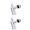 thumbnail image 2 of Sidaley Phone Telescopic Camera 8X Outdoor Birdwatching External Long Telephoto Travel Backpacking Clip Smartphone Lens Focal blanco 2piezas, 2 of 6