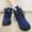 Blue, variant on Women'S Winter Boots Snow Boots Flat-Heel Autumn and Winter Plus Size Cotton Short Women'S Boots