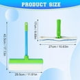thumbnail image 3 of Aquaswipe Window Squeegee,3 In 1 Window Cleaning Scraper,Aqua Blade Window Cleaning Kit,Rotatable Rubber Squeegee with Microfiber Scrubber,for Shower/Glass, 3 of 11