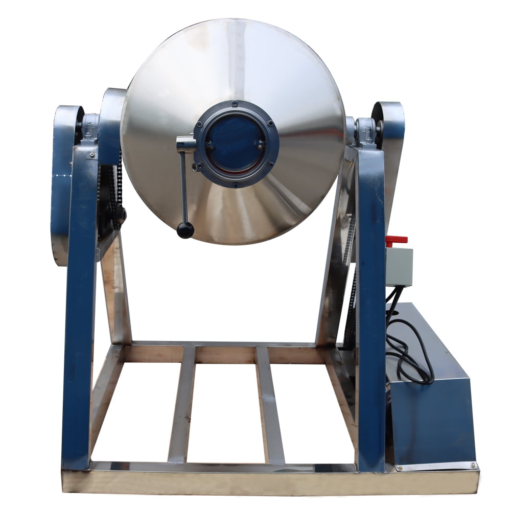 INTBUYING 220V 200L Dry Powder Mixer Metal Metallurgy Powder Blender Metal Powder Food Material Mixer