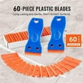 thumbnail image 5 of Plastic Razor Blade Scraper | Recyclable Material | Eco-Friendly | Safe Edge Design | Multi-Use for Shaving & Cleaning | Lightweight | Portable | 1 Pack | Durable | Affordable, 5 of 9