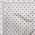 thumbnail image 2 of oneOone Silk Tabby Fabric Strawberry Fruit Decor Fabric Printed BTY 42 Inch Wide, 2 of 4