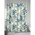 thumbnail image 5 of Fsddascl Blueberrys Leaves Shower Curtain Set - 72" x 78" Washable Bathtub Curtain with 12 Hooks, Country Green Botanical Plants Waterproof Fabric Stall Shower Curtains for Bathroom/Bathtub Décor, 5 of 6