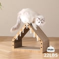 thumbnail image 3 of FUKUMARU Cat Scratcher House, Cozy Cardboard Design, Safe and Secure for Kittens, Eco-Friendly, 16.14 in Bevelled Surface, Maximum Load Capacity, 3 of 6