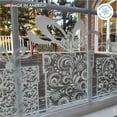 thumbnail image 5 of Gift Border Window Cling Decals. Christmas Window Decoration Home decor. Holiday Stickers for Window and Glass. Made in America., 5 of 5