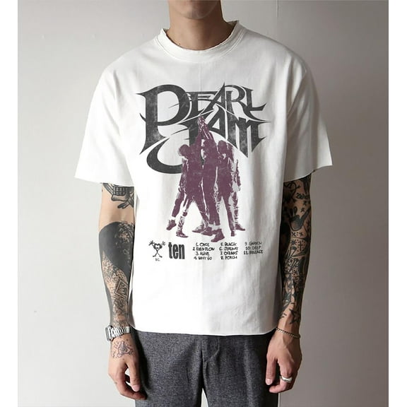 Pearl Jam Ten T-Shirt, Pearl Jam Ten Album T-Shirt, Unisex Music Fan Gift