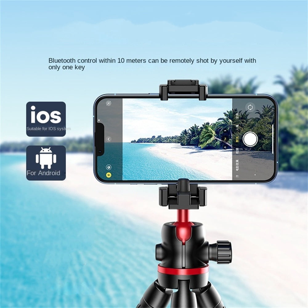 DODOUP Octopus Phone Holder Wireless Bluetooth Selfie Stick Tripod Stabilizer Gimbal for Outdoor Live Streaming