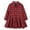 Red 2, variant on Esaierr Kids Girls Spring Fall Printed Dresses Toddler Baby Long Sleeved Dress Printed Plaid Dress Casual Comfortable Breathable Sleeve Dresses Party Dress,Sizes 3-11T