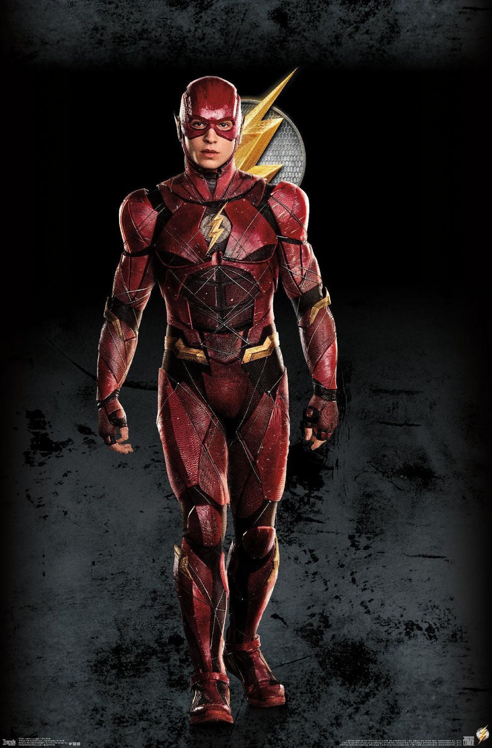 DC Comics Movie Justice League - The Flash Wall Poster, 22.375" x 34"