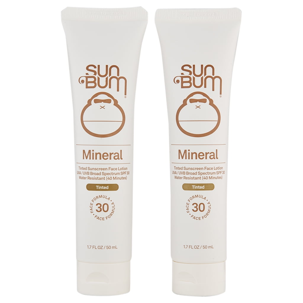 Sun Bum Mineral SPF 30 Tinted Sunscreen Face Lotion 2 Ct 1.7 oz Walmart Canada
