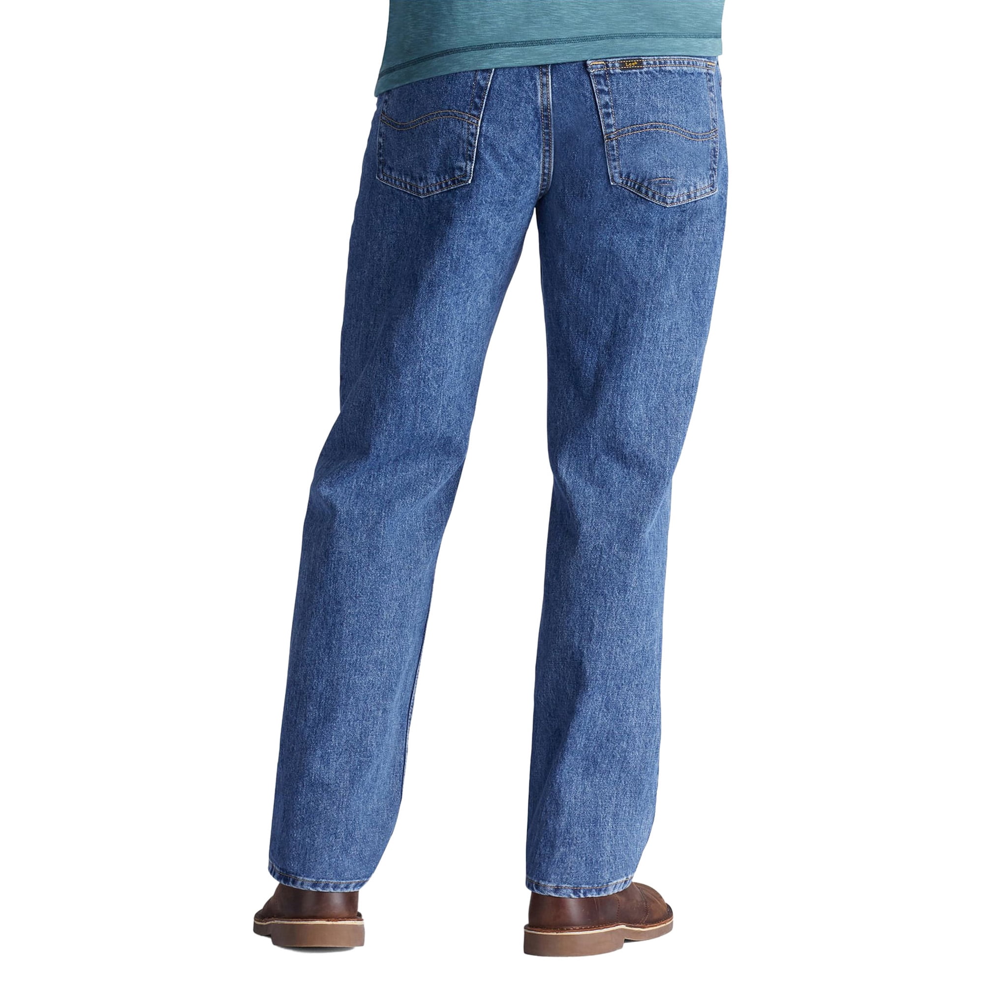 Lee Men's Relaxed Fit Straight Leg Jeans