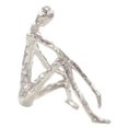 thumbnail image 5 of Nickel Sitting Sculpture - Abstract Design - 10"H X 12.5"W X 8.5"D - Home Decor - John-Richard, 5 of 7