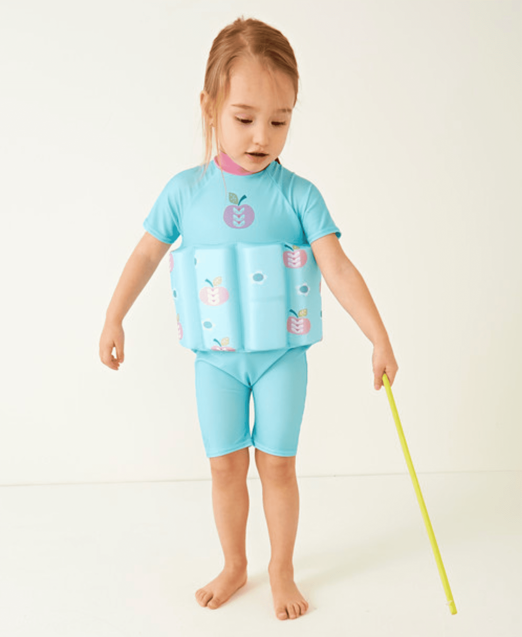 Splash About Girls' UV Sun Protection Floatsuit Apple Daisy 1-2 Years