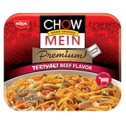 Nissin Teriyaki Beef Flavor Chow Mein Noodles, 4 oz, Pack of 4