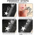 thumbnail image 4 of 10 Pack Detachable Metal Zipper Pulls for Coat, Jacket, Bag Repair Kits with Gripper Tabs, 4 of 5
