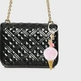 thumbnail image 2 of Unique Bargains 1 Pc Fashion Tassel Ice Cream Cone Handbag Charm Bag Accessories Pink, 2 of 5