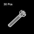 thumbnail image 3 of Unique Bargains M6x35mm Plastic Phillips Bolts PC Pan Head Machine Screws Transparent 30 Pack, 3 of 5