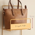 thumbnail image 7 of SPRING PARK Double-Layer Closet Purse Organizer, Hanging Handbag Organizer for Closet Heavy-Duty Mesh Shelves Handbag Storage Bag Closet Purse Storage, 7 of 7