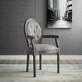 thumbnail image 5 of Modway Arise Vintage French Dining Armchair in Light Gray, 5 of 5