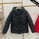 thumbnail image 3 of Chaquetas acolchadas de algodón con capucha, gruesas y cálidas de invierno para mujer, abrigos de diseño corto y parkas informales, 3 of 5