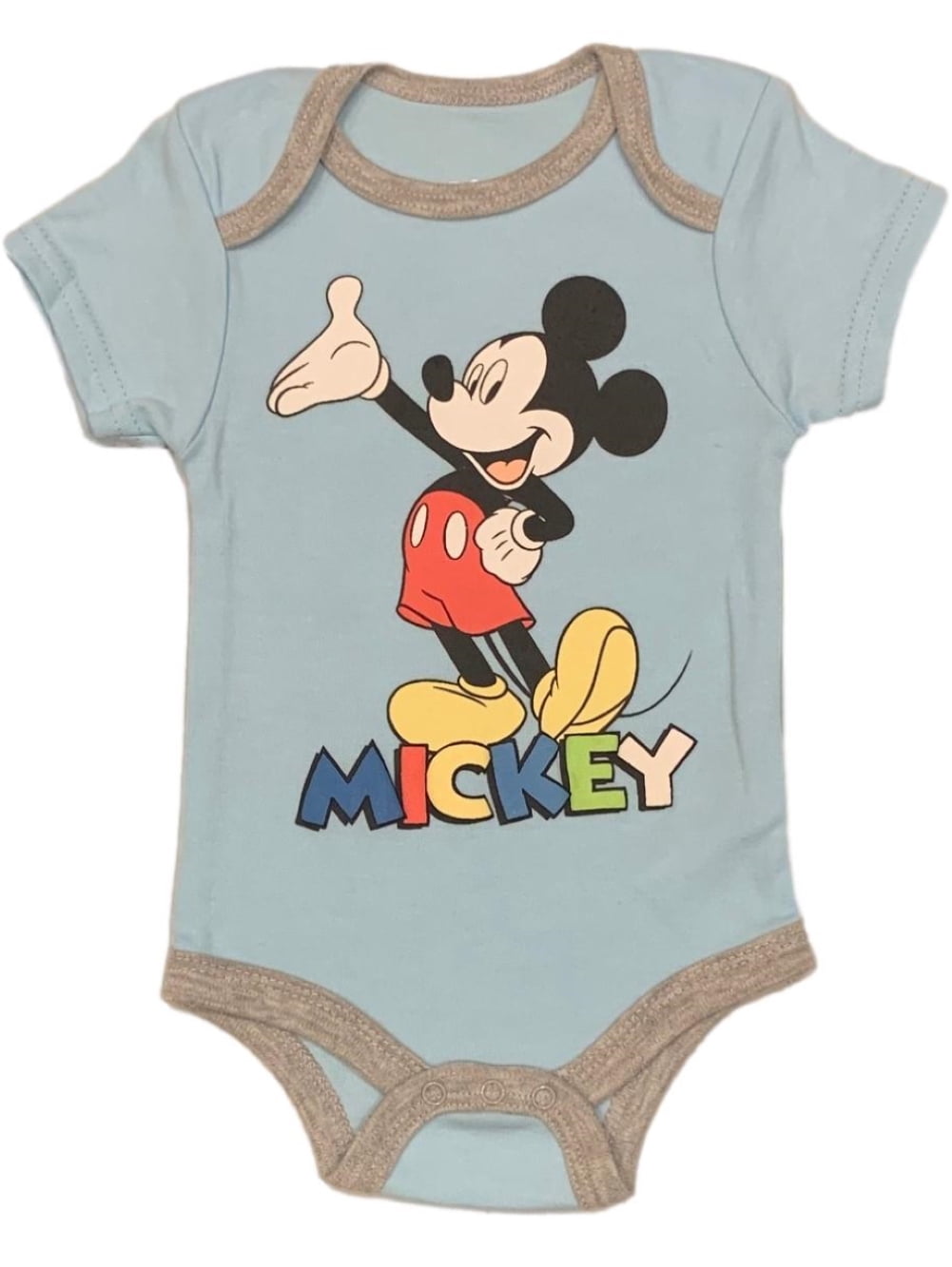 Disney Mickey Mouse 3 Pack Bodysuit Set (Baby Boys)