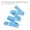 IceBlue 10, variant on Stretching Strap, 8/10/12 Loop Elastic Resistance Band for Yoga, Dance, Pilates and Gymnastics Training