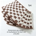 thumbnail image 3 of Woven Rattan Christmas Tree Collar Basket, Multicolor, Style B, for living room, entryway, party and Christmas tree decor, 3 of 6