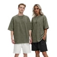 thumbnail image 4 of Sundazz Oversized T Shirts for Women Cotton Vintage Acid Wash Tees Baggy Shirts Trendy Casual Tops, 4 of 9