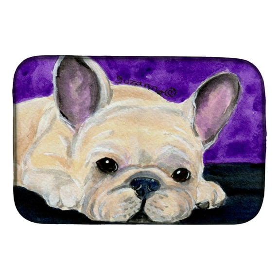 French Bulldog Dish Drying Mat