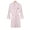 Pink, variant on Embroidered Classic Comfort Luxury Fleece Robe, Navy, R