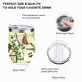 thumbnail image 3 of GZHJMY 1 Pcs Egg Cup, Elegant Coffee Pattern 304 Stainless Steel Vacuum Insulated Cup, U-Shaped Red Wine Cup Eggshell Cup, 3 of 6