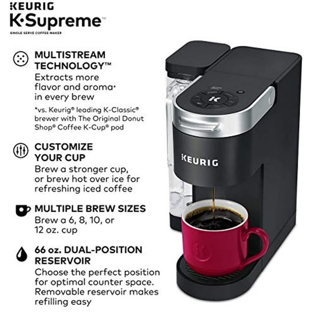 Keurig K-Supreme Single Serve Coffee Maker with MultiStream